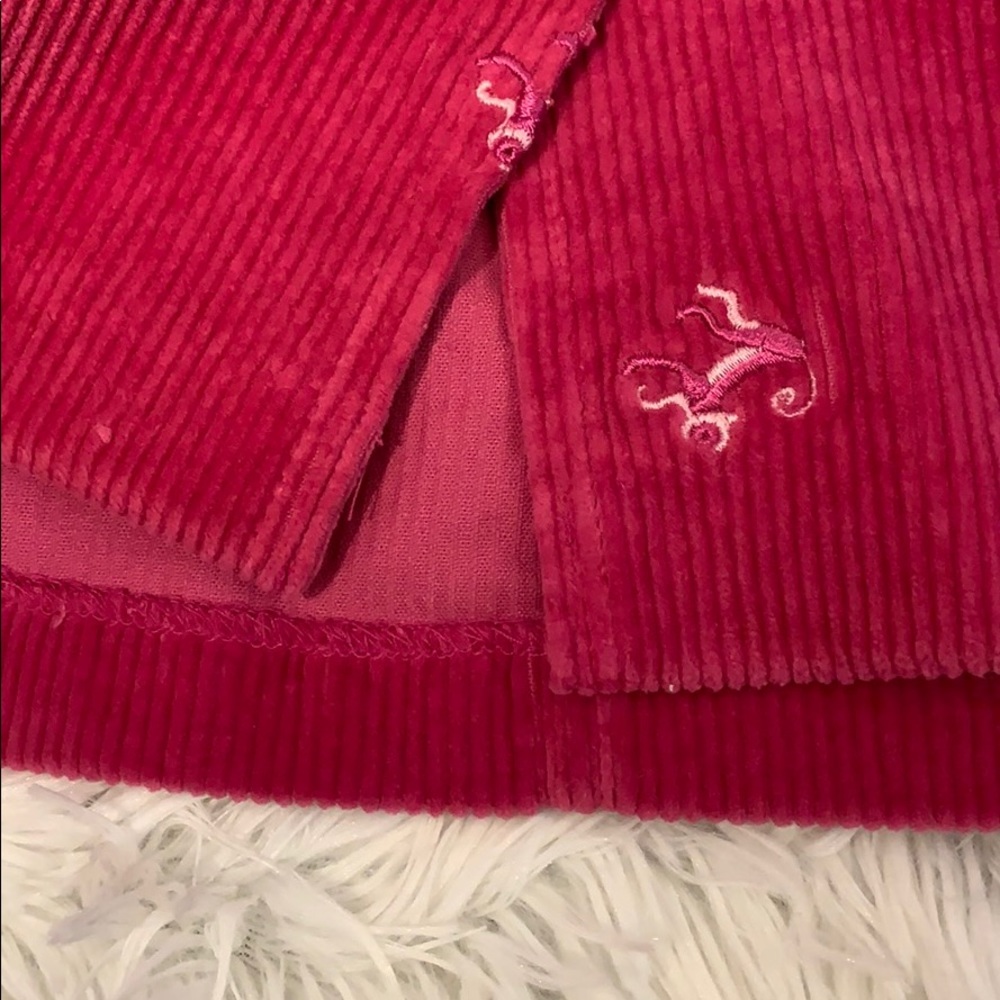 Bright pink Corderoy skirt - Picture 5 of 5